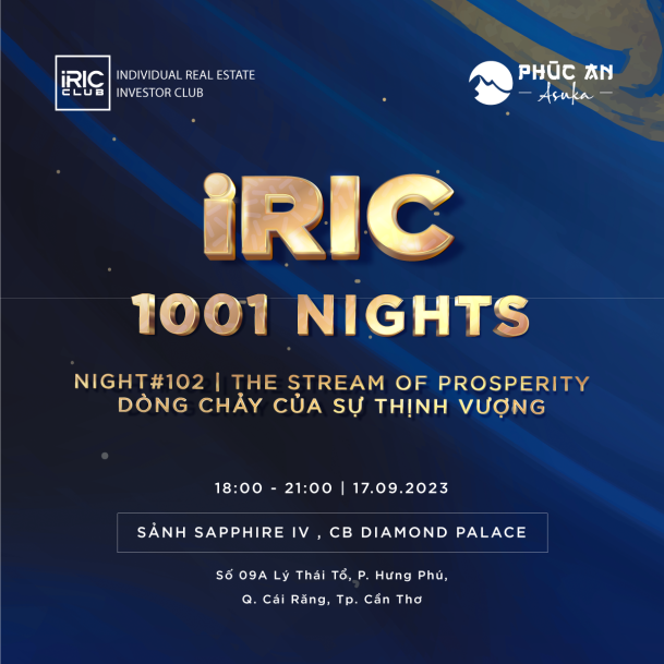 iRIC Private Party 1001 Nights – Night #102 ​